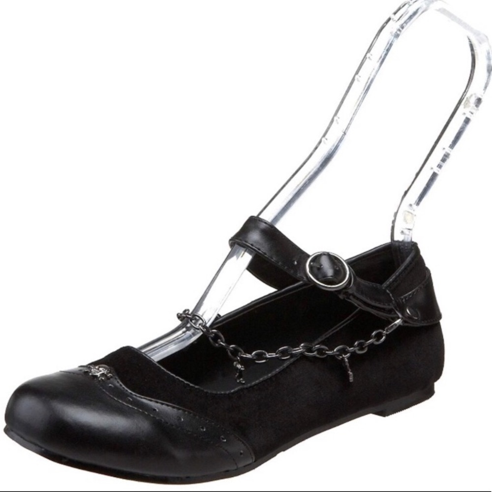 NWOT Demonia Daisy 07 Mary Jane Flats